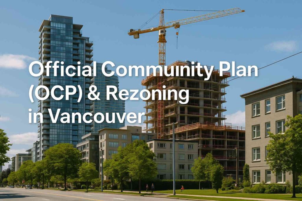 Official Community Plan Vancouver Rezoning